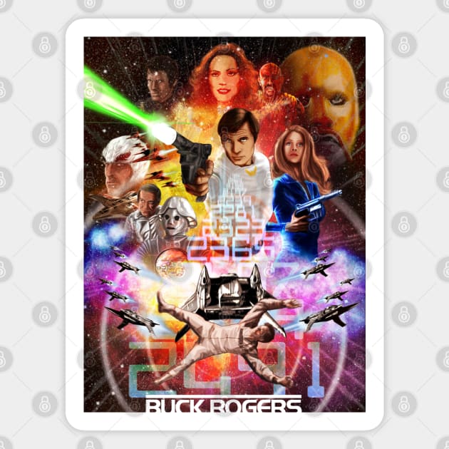 BUCK ROGERS IN THE 25TH CENTURY Poster Magnet by CrazyPencilComics